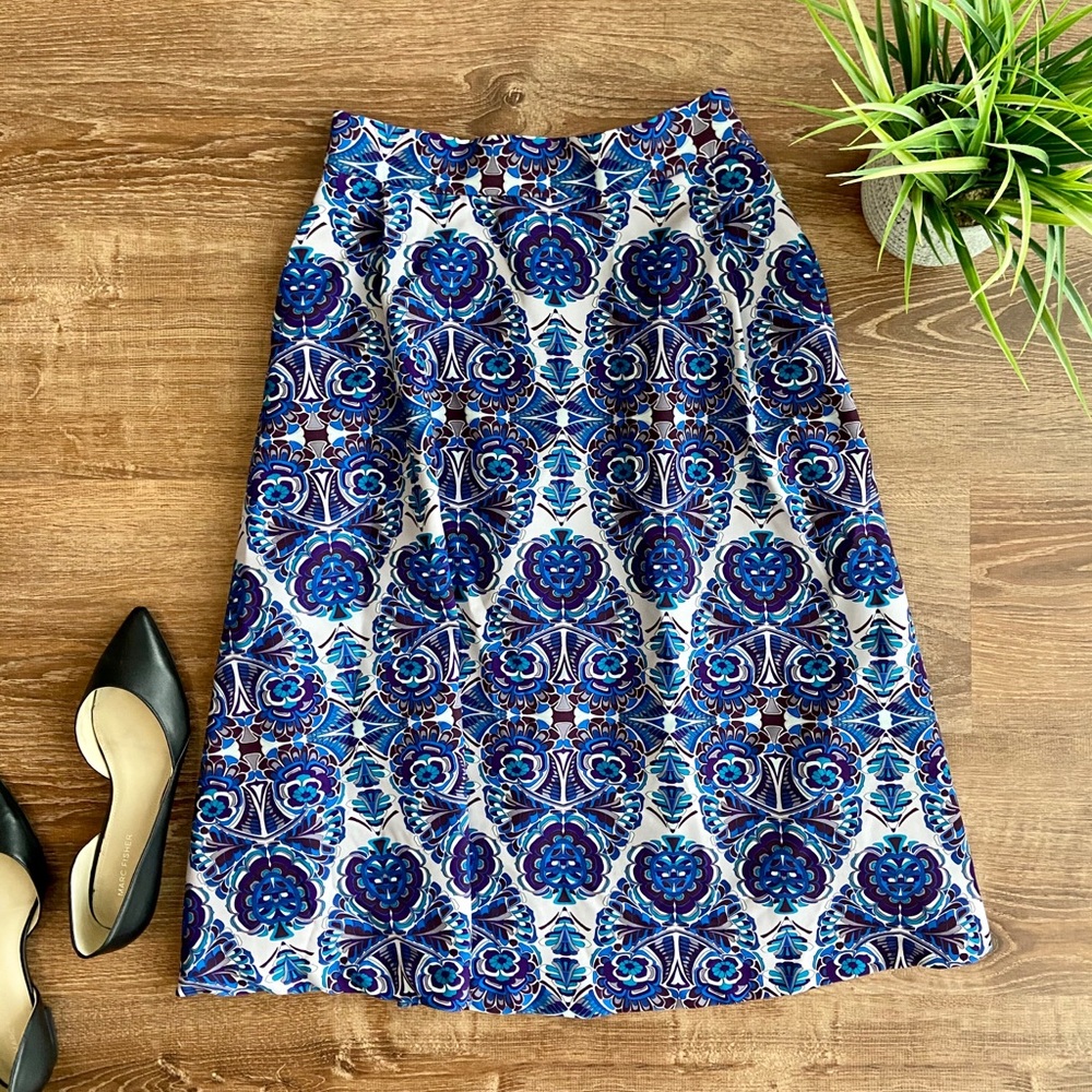 Eva Mendes Pleated Skirt